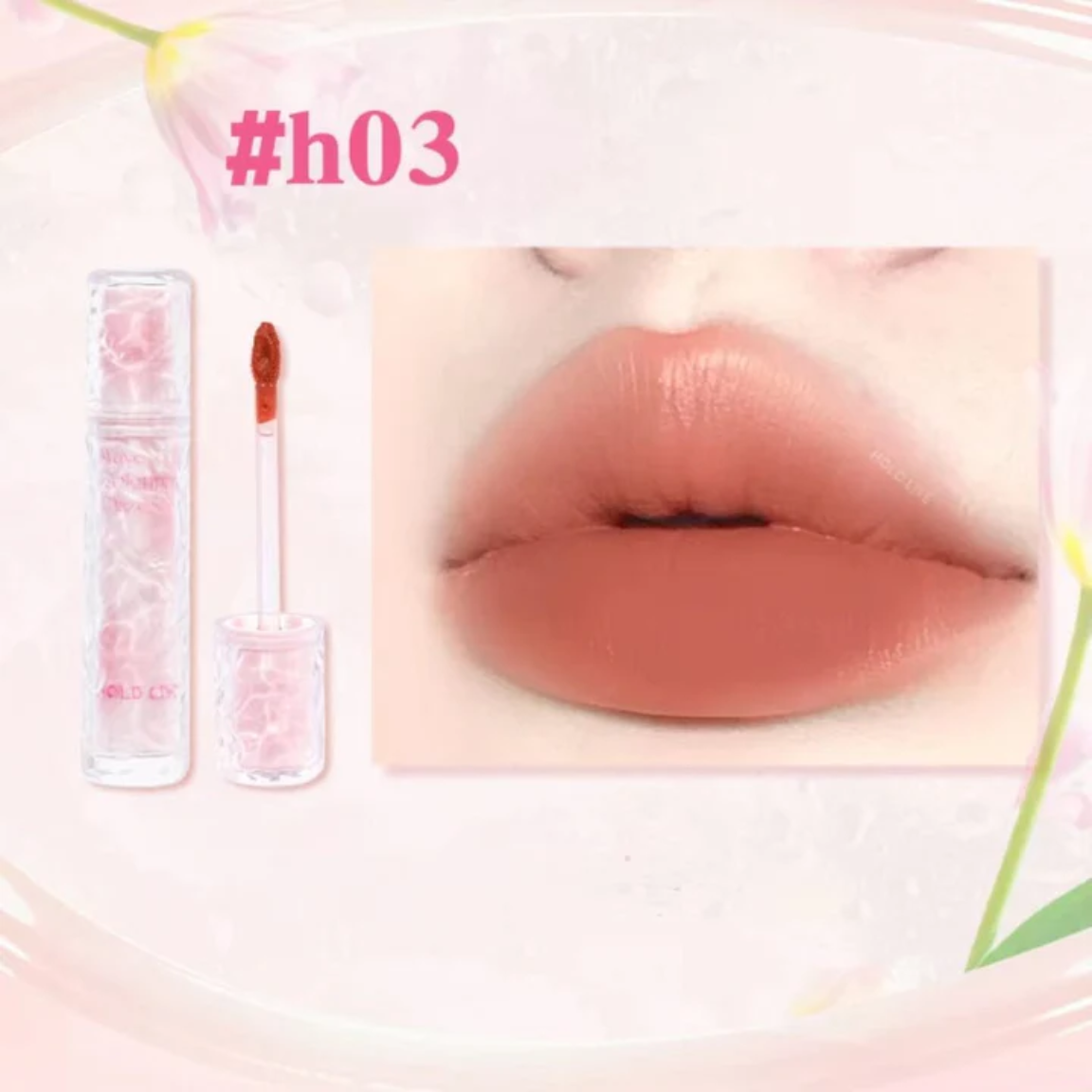 HOLD LIVE Son Kem Lì Small Powder Gauze Fog Point Lip Glaze D/C