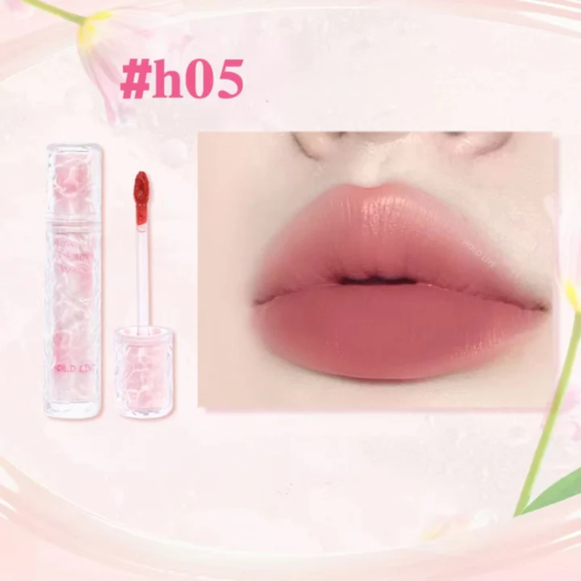 HOLD LIVE Son Kem Lì Small Powder Gauze Fog Point Lip Glaze D/C