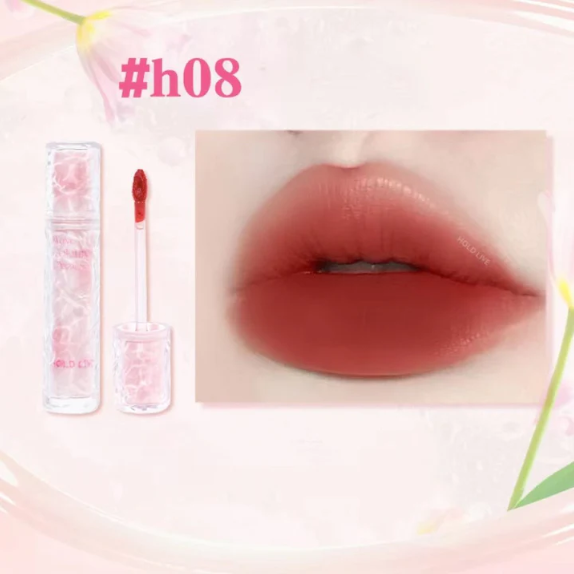 HOLD LIVE Son Kem Lì Small Powder Gauze Fog Point Lip Glaze D/C