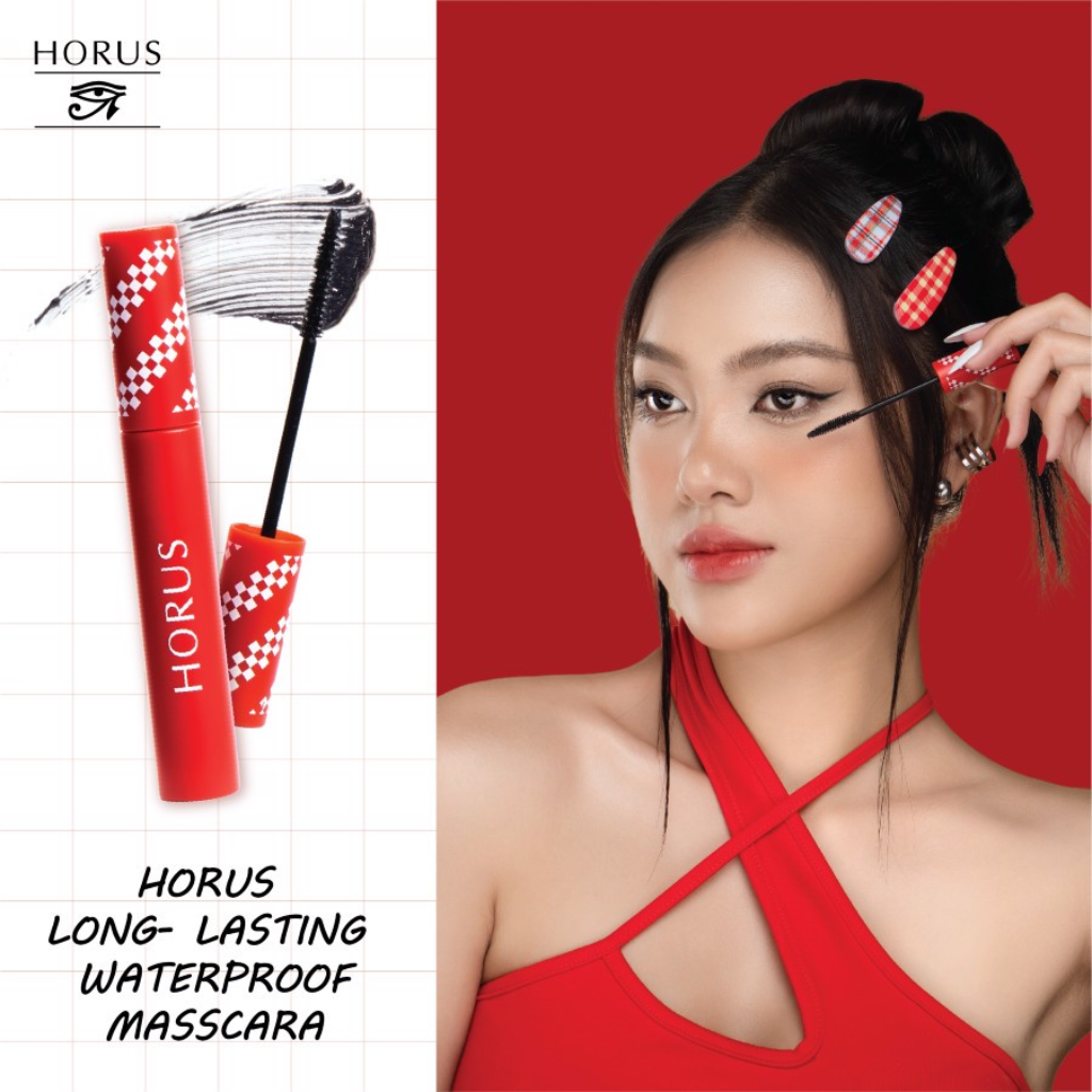 Horus Chuốt Mi Long Locking Waterproof Mascara