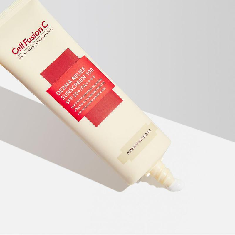 Cell Fusion C Kem Chống Nắng Derma Relief Sunscreen 100