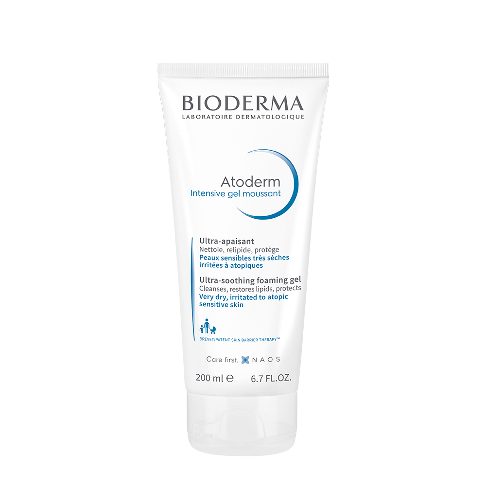 Bioderma Rửa Mặt Atoderm Intensive Gel Moussant 200ml