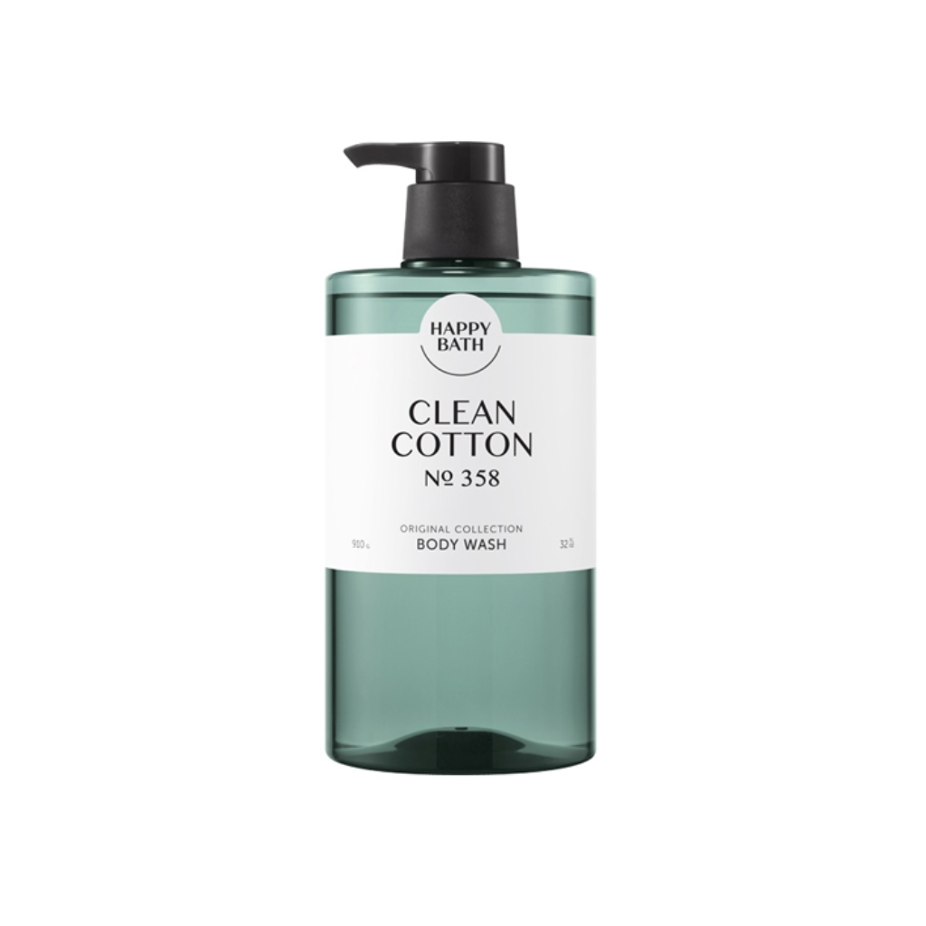 BMT - 11/2025 - Happy Bath Sữa Tắm 900ml - 357 Clean Cotton