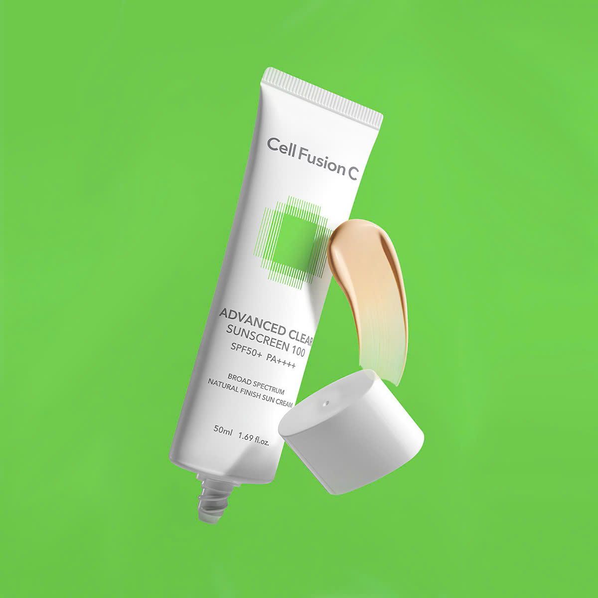 Cell Fusion C KCN Advanced Clear Xanh - Mẫu Mới