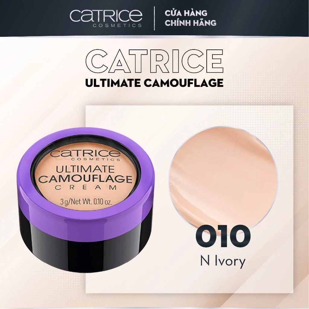 BMT - 2/2026 - Catrice Che Khuyết Điểm Ultimate Camouflage Cream - 010