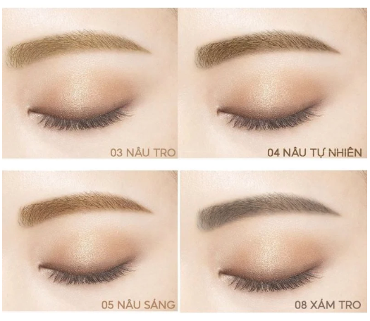 Kiss Me Chì Kẻ Mày Heavy Rotation Eyebrow Pencil 0.09gr - Nâu tự nhiêu