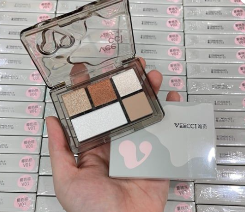 VEECCI Bảng Phấn Mắt 5 Ô Eyeshadow Palette