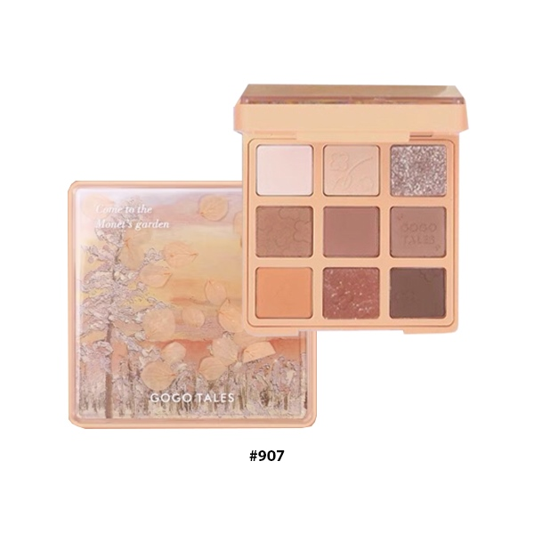 Gogo Tales Secret Garden Eyeshadow Palette Bảng Phấn Mắt 9 Ô
