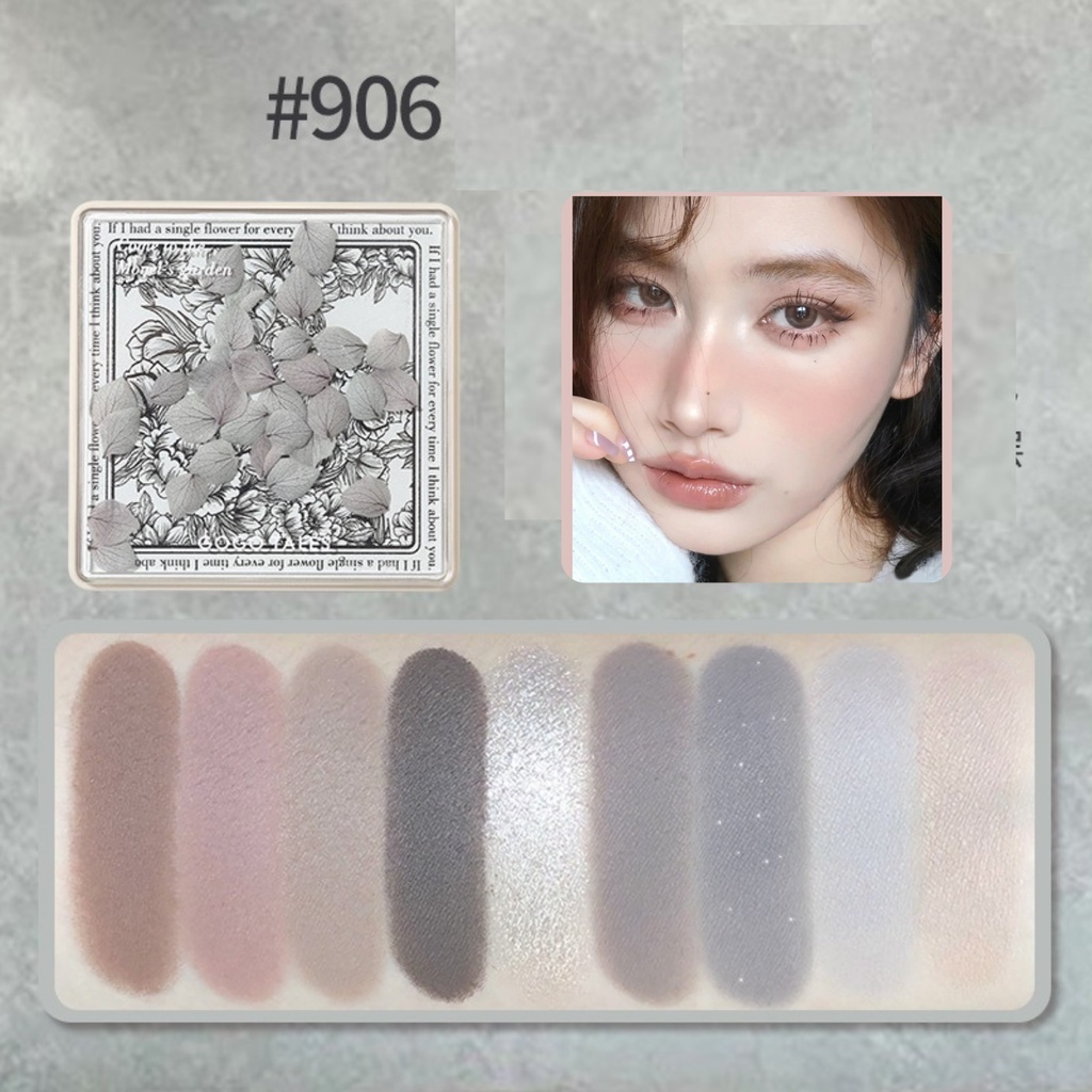 Gogo Tales Secret Garden Eyeshadow Palette Bảng Phấn Mắt 9 Ô