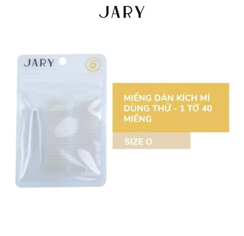 MIẾNG DÁN KÍCH MÍ JARY EYELID TAPE 40 MIẾNG - SIZE 0