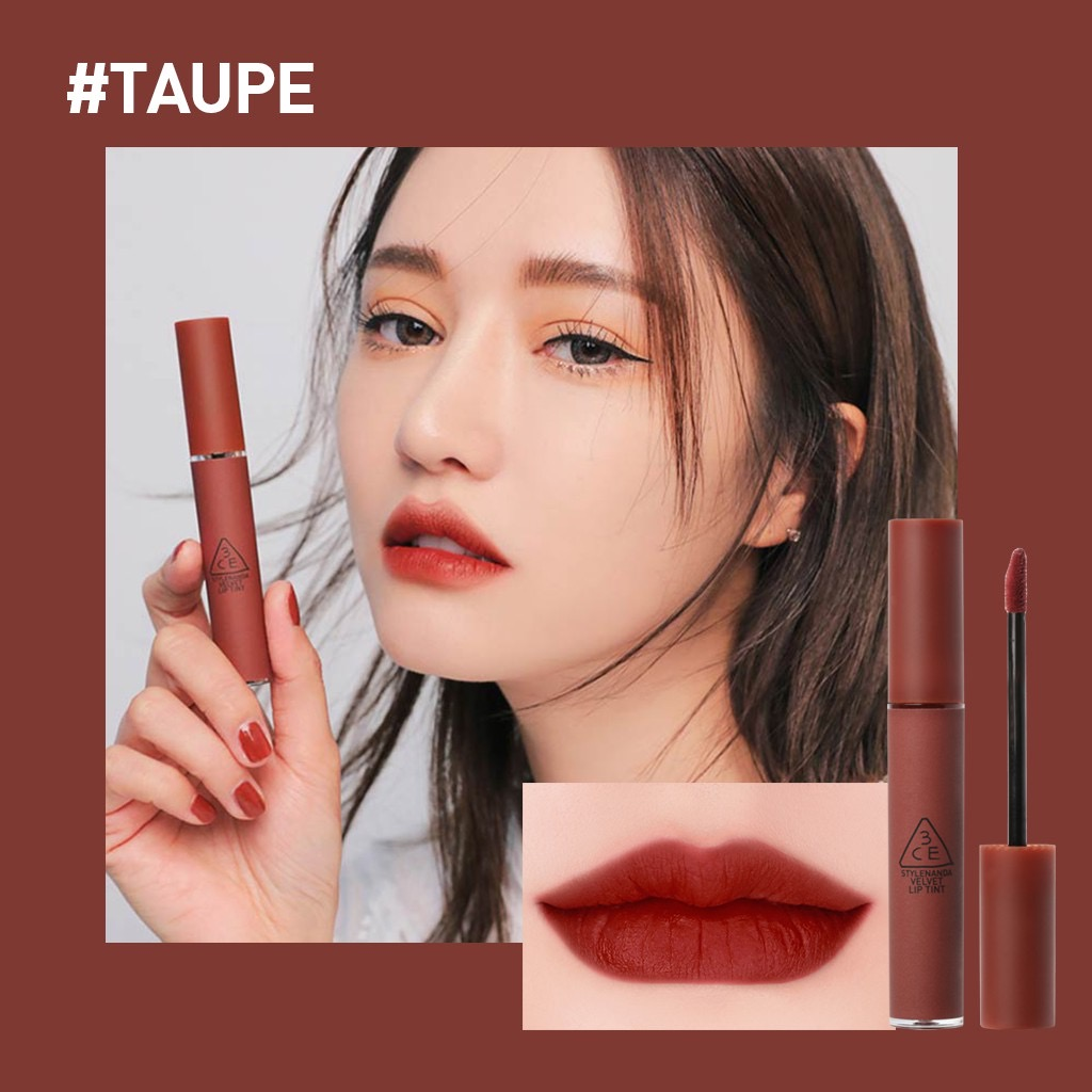DL 8/2025 - 3CE Velvet Lip Tint - Taupe