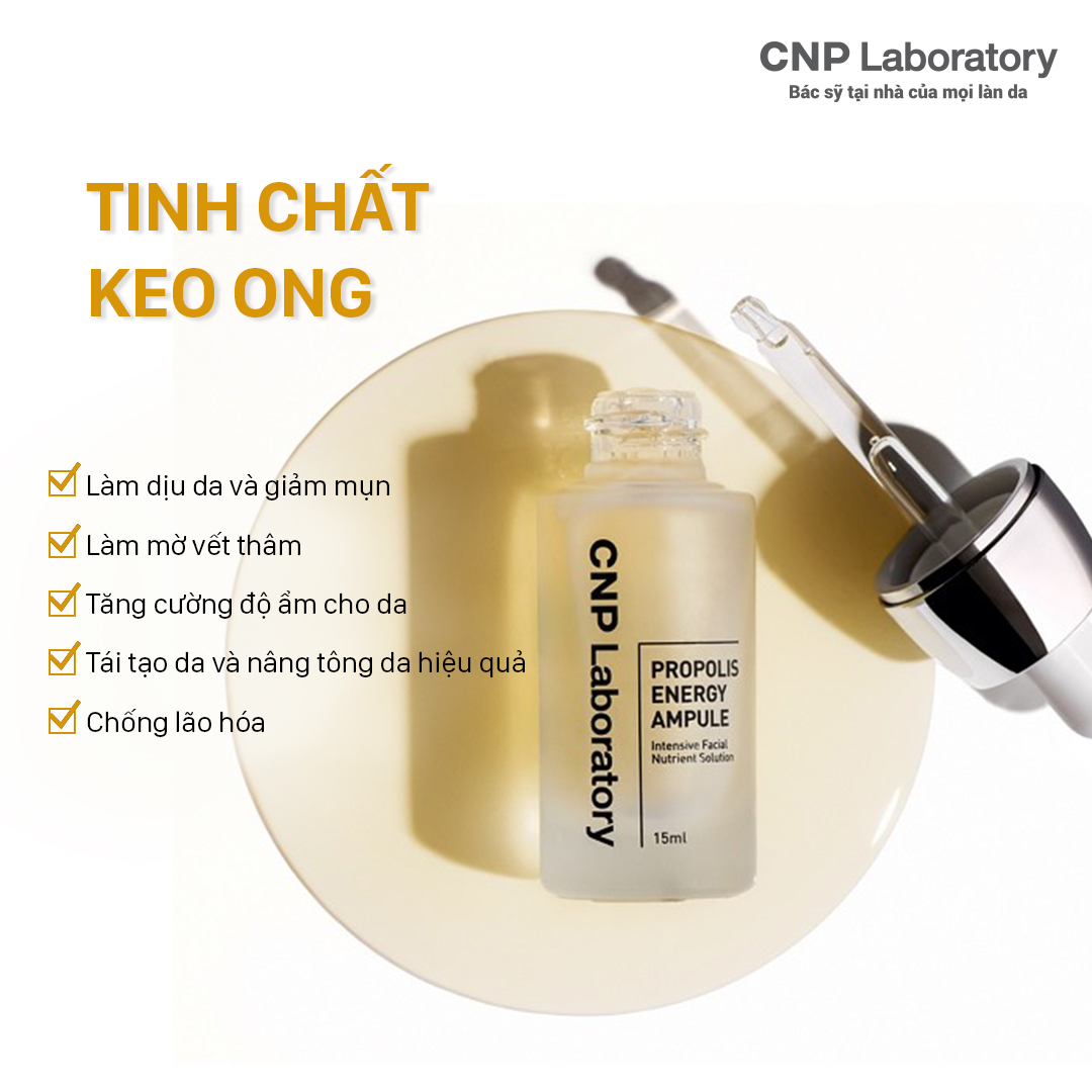 CNP Laboratory Tinh Chất Keo Ong Propolis Energy Ampule Mini - 10ml