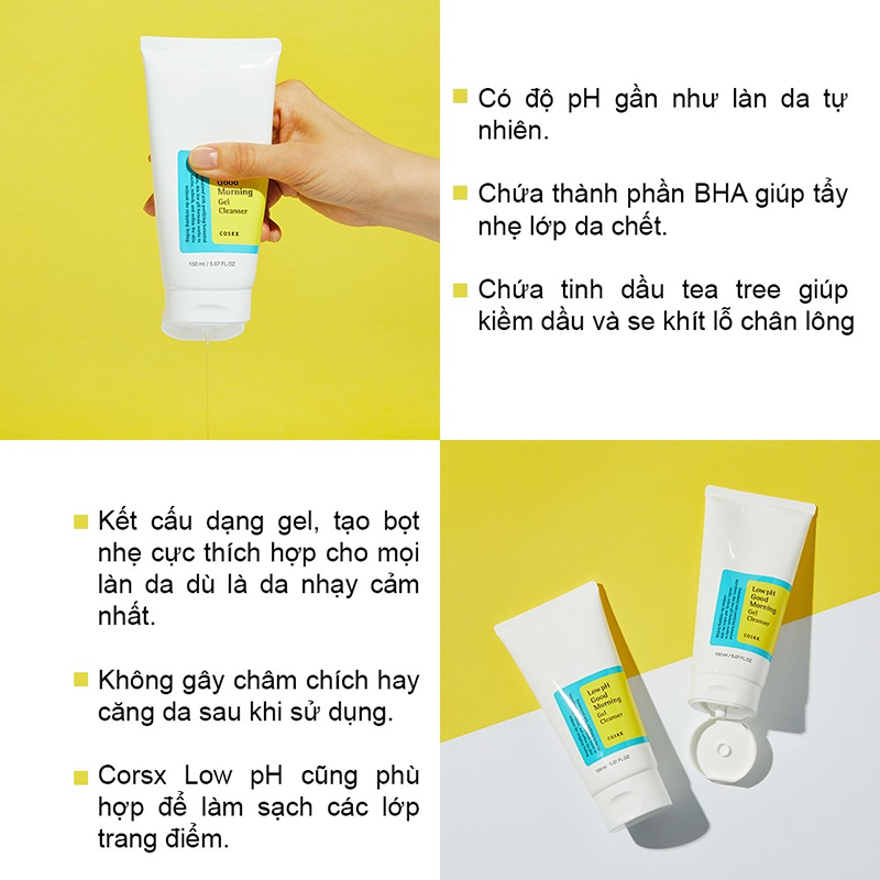 Cosrx Low Ph Good Morning Gel Cleanser Mini 50ml