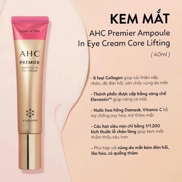 AHC Kem Mắt Premier Core Lifting