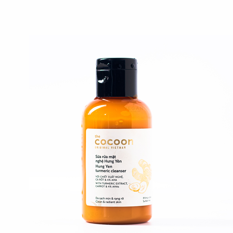 COCOON Sữa Rửa Mặt Nghệ Hưng Yên Mini 140ml