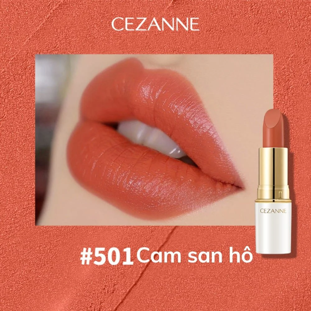 Cezanne Son Thỏi Lasting Lip Color N - Mẫu Thử