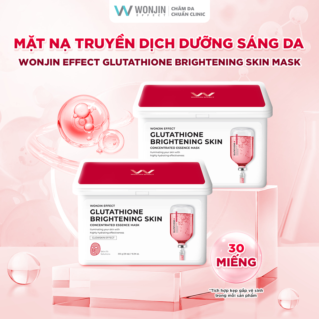 Wonjin Effect Concentrated Essence Mask (Hộp 30 miếng)