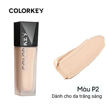 COLORKEY Kem Nến Matte Flawless Liquid Foundation