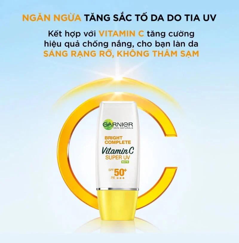 Garnier Kem Chống Nắng Mini SPF 50+ PA ++++