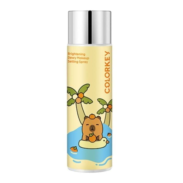 Colorkey Xịt Khoá Trang Điểm  Brightening Dewy Makeup Setting Spray Capybara Edition