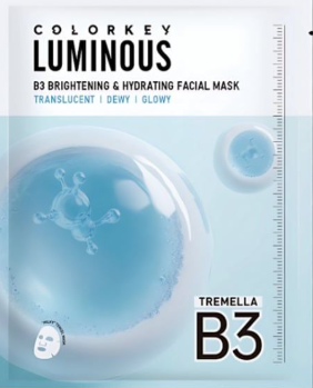 Colorkey Luminous B3 Mặt Nạ Se Khít Lỗ Chân Lông Và Sáng Da