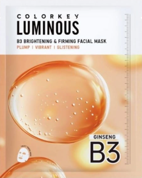 Colorkey Luminous B3 Mặt Nạ Se Khít Lỗ Chân Lông Và Sáng Da