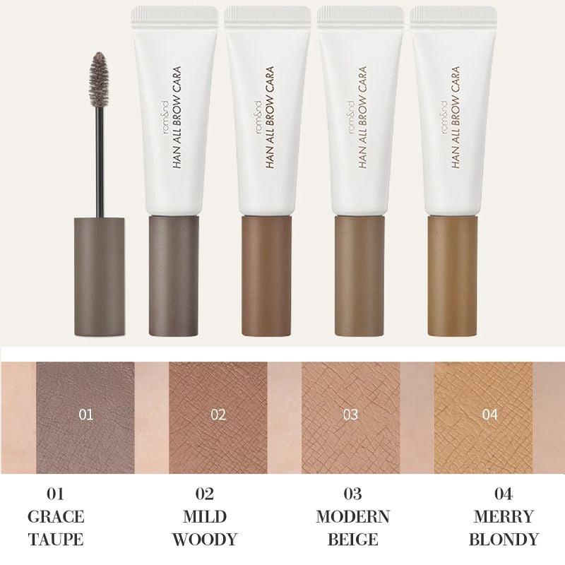 Romand Mascara Chân Mày Han All Brow Cara 9g - 02 Mild Woody
