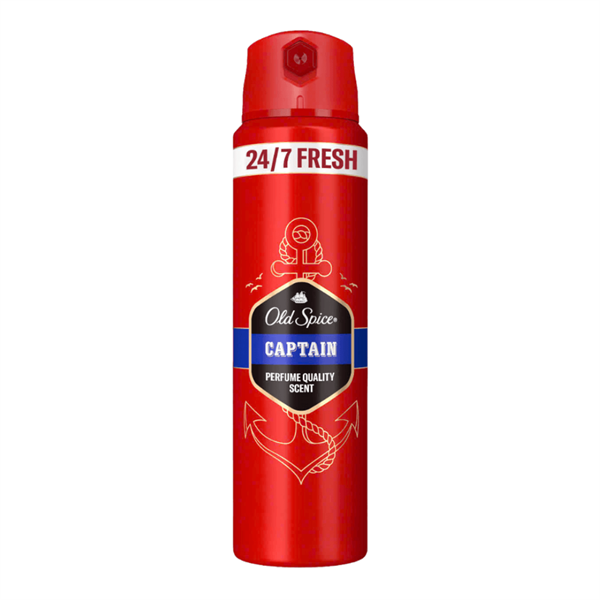 Old Spice Xịt Khử Mùi Body 150ml - Captain