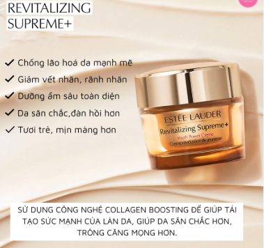 Estee Lauder Kem Dưỡng Revitalizing Supreme+ Youth Power Soft Creme 15ml