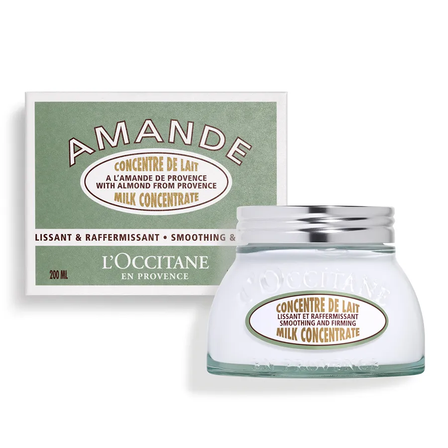 L'occitane Amande Kem Dưỡng Thể Concentre De Lait Milk Concentrate 200Ml