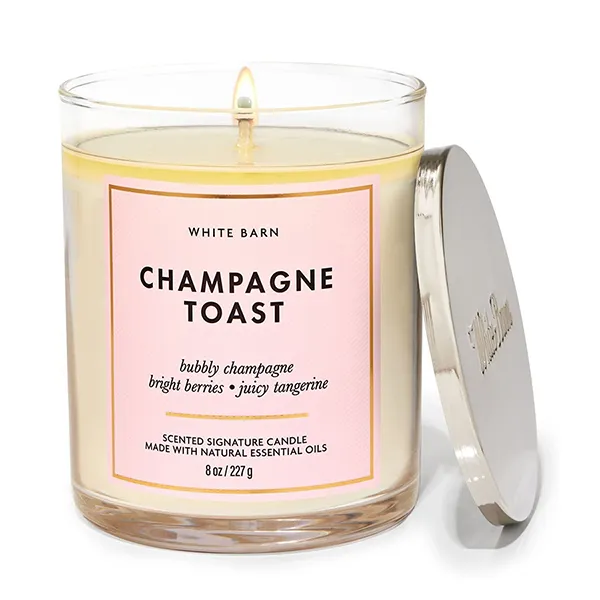Bath & Body Works Nến thơm 1 bấc - Champagne Toast