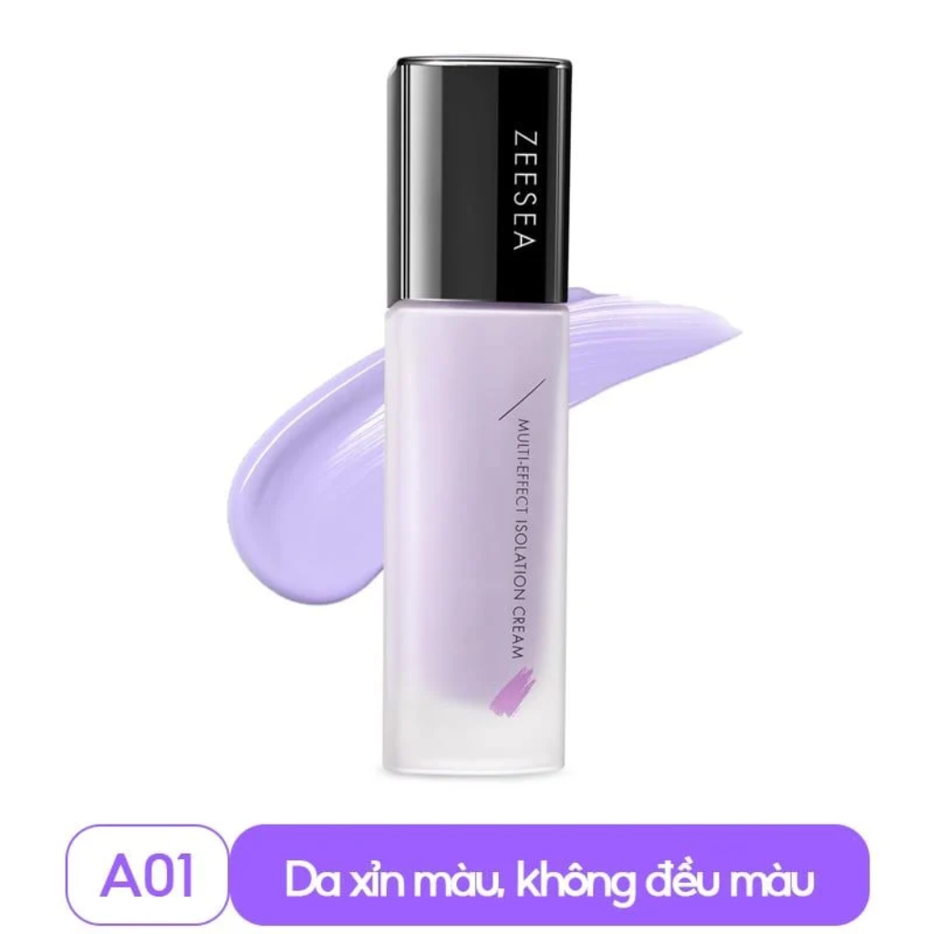 BMT 12/2026 - ZEESEA Kem Lót Multi-Effect Makeup Primer 30g #01 Tím