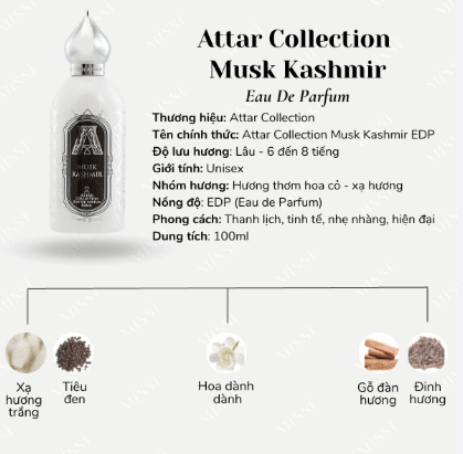 Attar Collection Musk Kashmir 100ml