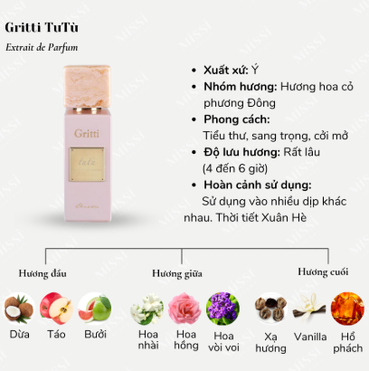 Gritti Tutù Extrait De Parfum - 100ml