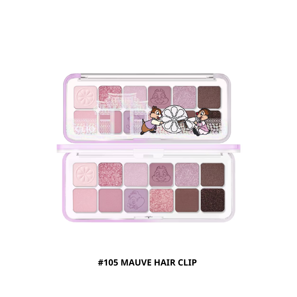 Clio Disney Bảng Phấn Mắt Pro Eye Palette Air Limited Edition 8g 105