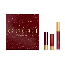 Gucci Set Son Lì Rosso Ancora Lipstick Trio Gift Set 3 Món