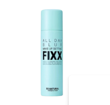 So Natural Xịt Khóa Nền Makeup Fixx Xanh 75ml