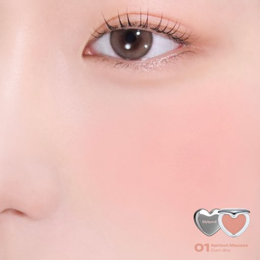Lilybyred Má Hồng Kem Luv Beam Cheek Mousse - 01