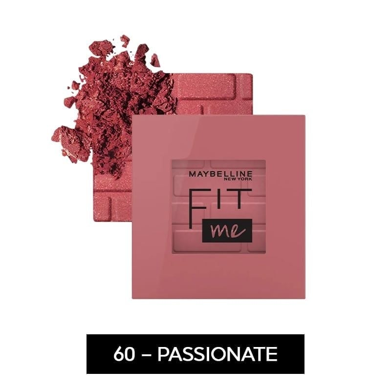 Maybelline Phấn Má Hồng Fit Me Mono Blush - 60 Passionate