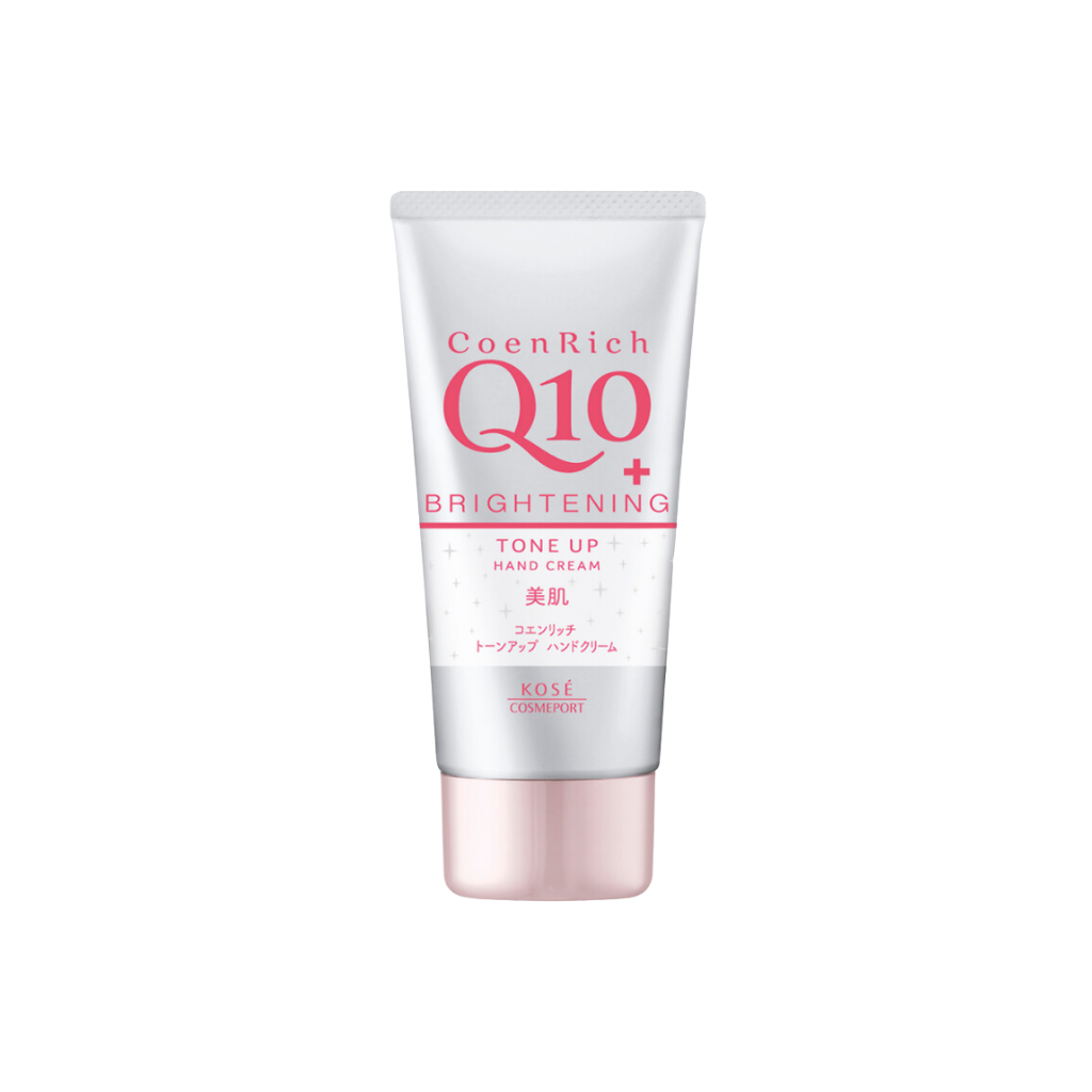 Kosé Kem Dưỡng Tay CoenRich Q10 Whitening Fresh Peach 80g