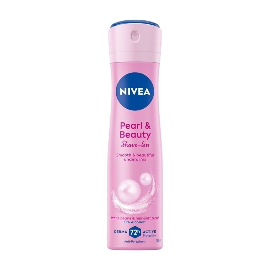 Nivea Xịt Khử Mùi Pearl & Beauty Soft Smooth Shaveless 150ml