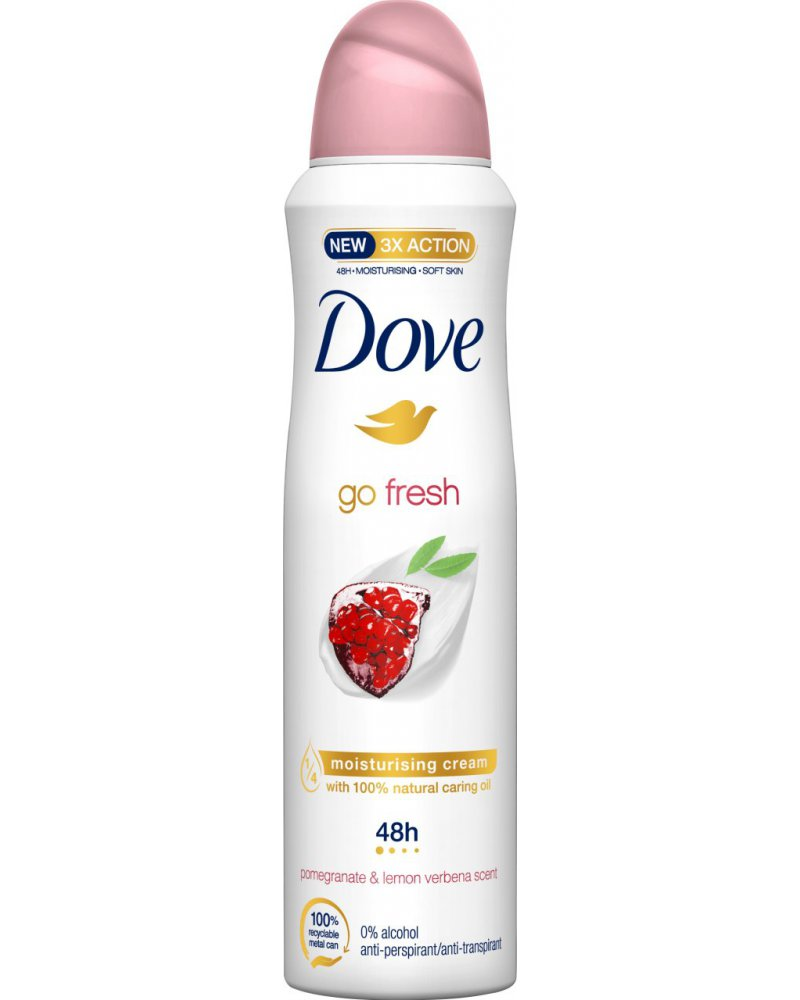 Dove Xịt Khử Mùi 150ml - Pomegranate & Lemon