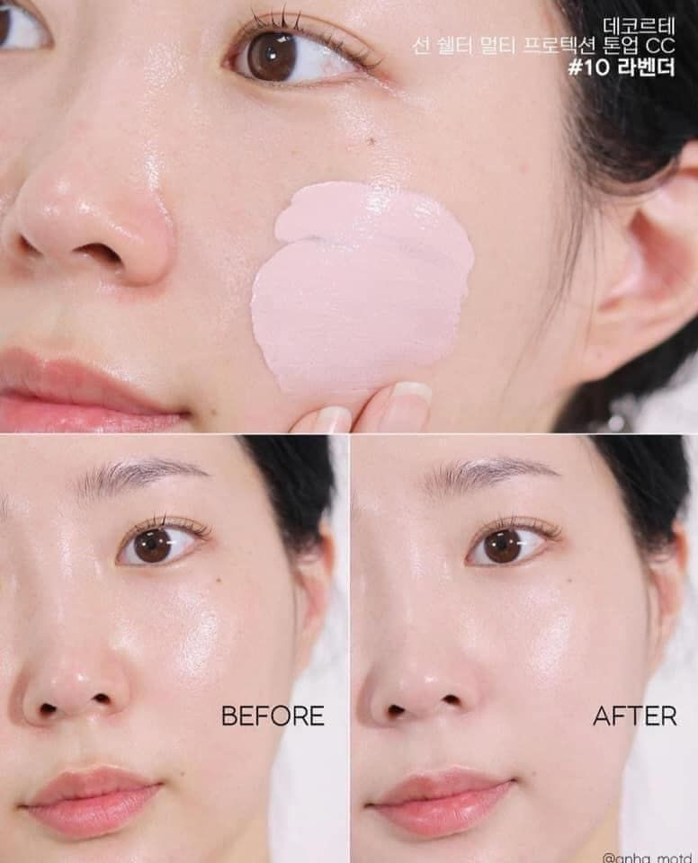 Decorte Kem Chống Nắng Tone Up Lavender Rose 30ml