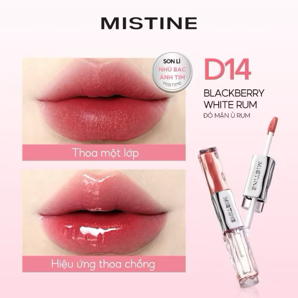 Mistine Son Tint Bóng 2 Đầu