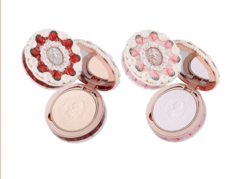 FLOWER KNOWS Phấn Phủ Nén Strawberry Cupid Collection Pressed Powder