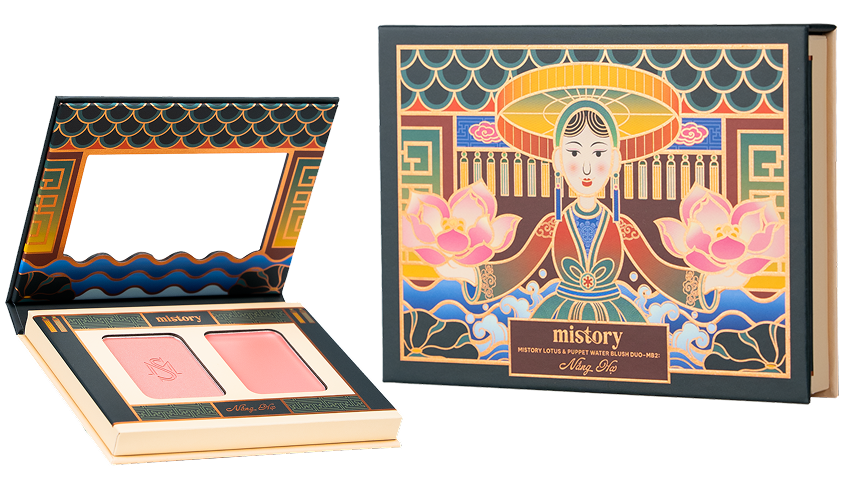 Mistory Phấn Má Lotus & Puppet Water Blush Duo