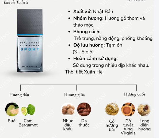 Issey Miyake L’Eau D’Issey Pour Homme Sport - 100ml
