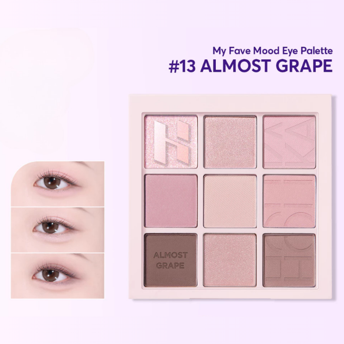 Holika Holika Phấn Mắt My Fave Mood Eye Palette 9 ô - 8g