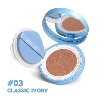 Sace Lady Phấn Nước BB Cushion Kiềm Dầu Chống Nước Chống Nắng Lasting Waterproof SPF 50