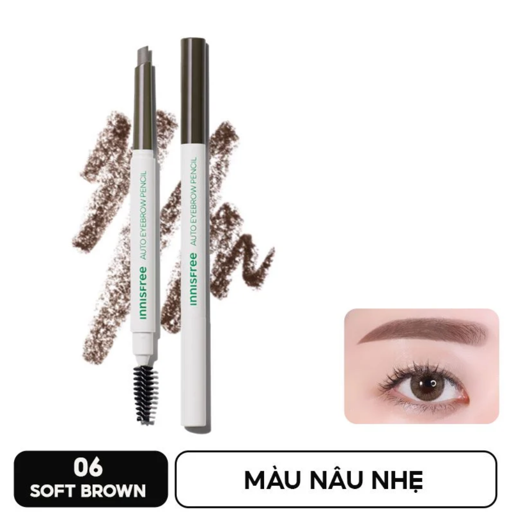 Innisfree Chì Kẻ Mày Auto Eyebrow Pencil